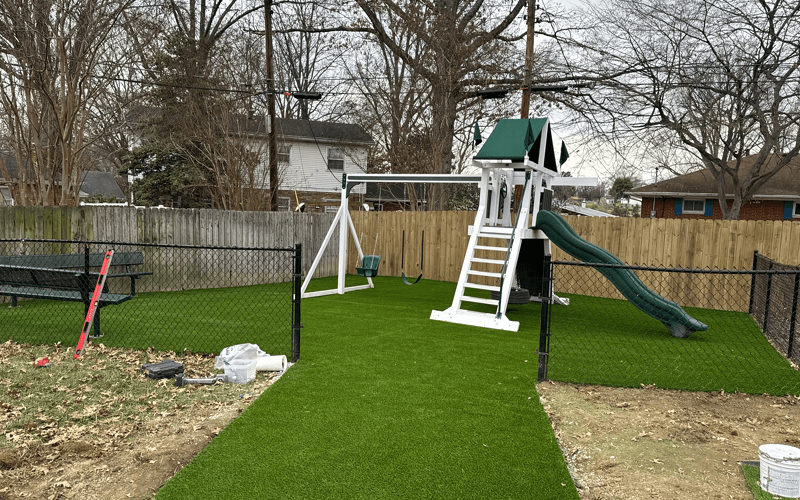 Professional Artificial Turf for Playgrounds